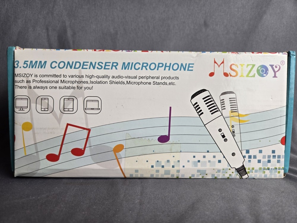 3.5MM Condenser Microphone - blue