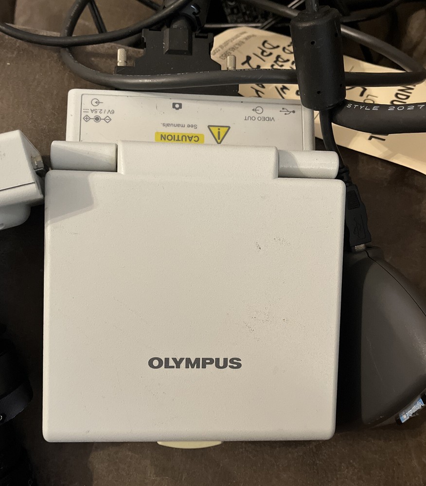 Olympus DP12 Microscope CCD Camera Head MP Controller and Cable DP-12