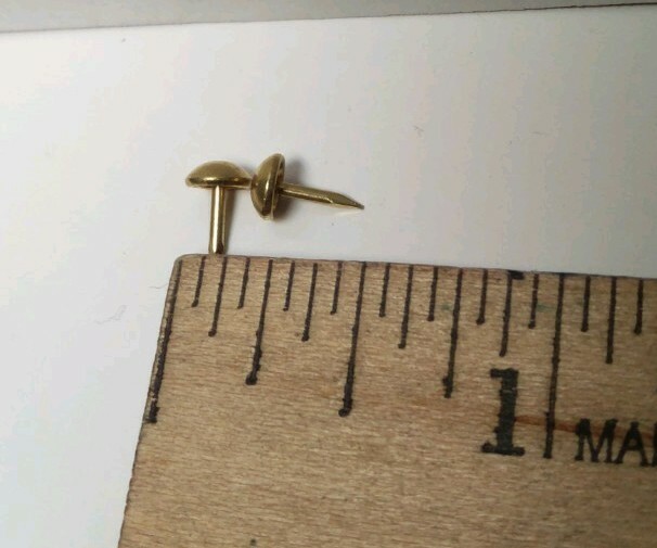 Nail Tacks For Steinbach Nutcracker Name Plates - two pieces