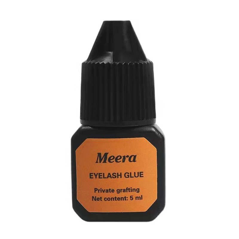 Quick Dry Eyelash Extension Glue 2 Second Set Plant Based Non Irritating Black