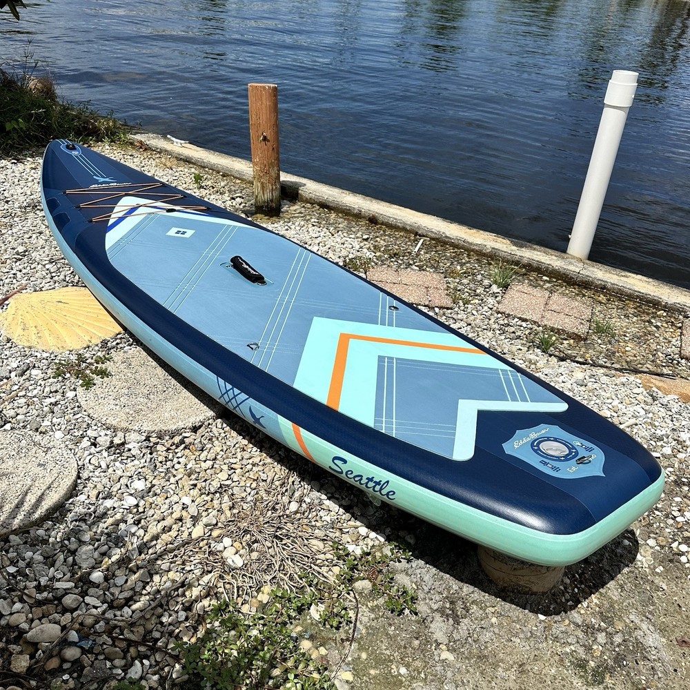 EDDIE BAUER SEATTLE SUP Paddleboard, Inflatable Stand Up Paddle Board Elect Pump