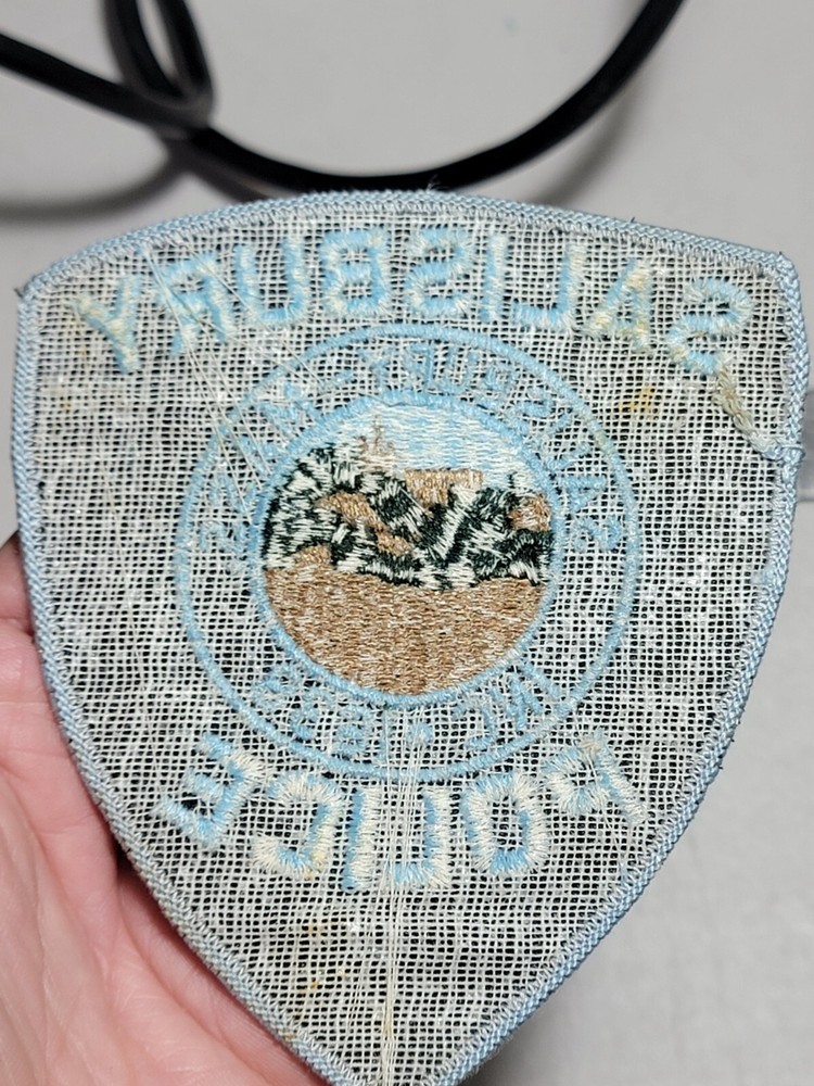FFb5 Police patch Massachusetts Salisbury