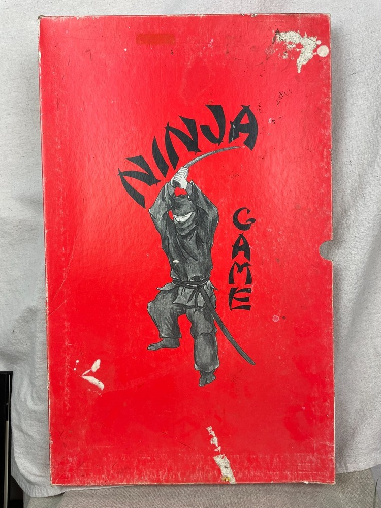 Vintage 1982 NINJA GAME Board Game Richard E. Hasbrouck - Retro