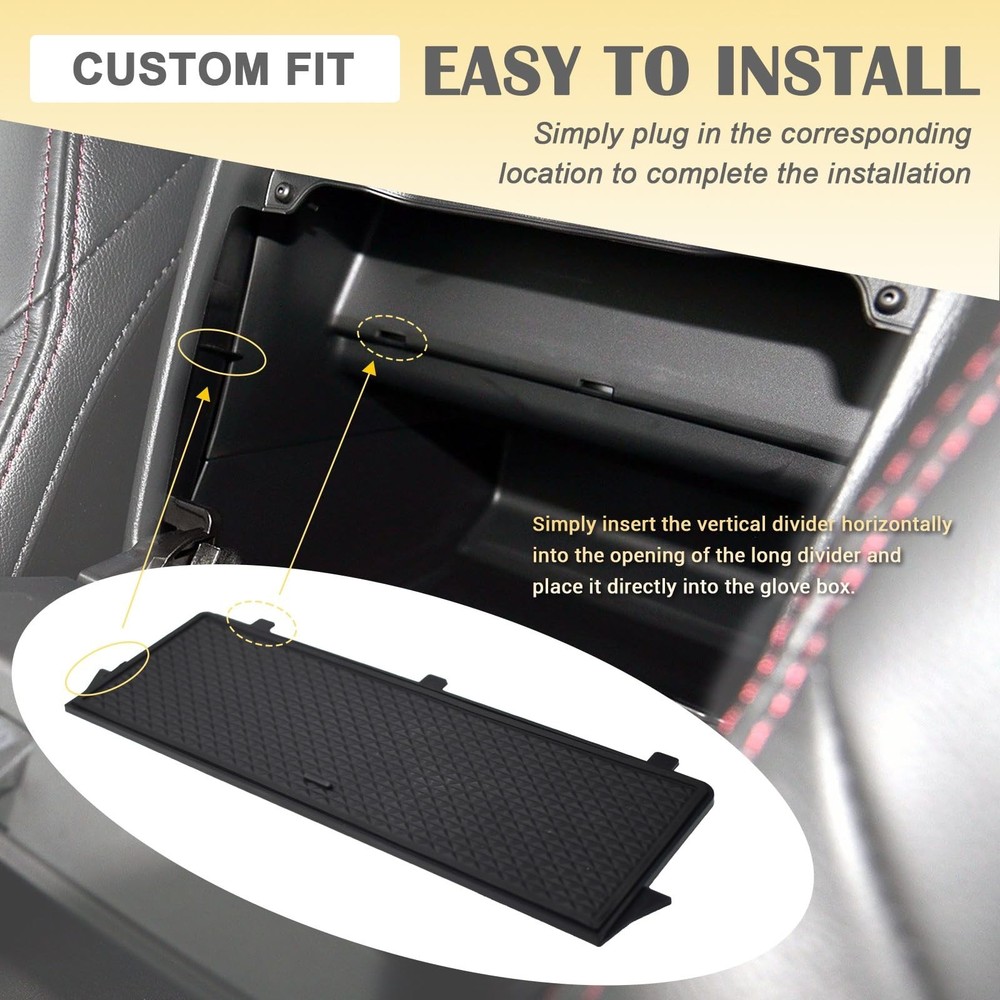 Center Console Organizer Divider Compatible with Mazda MX-5 RF Miata 2016-202...