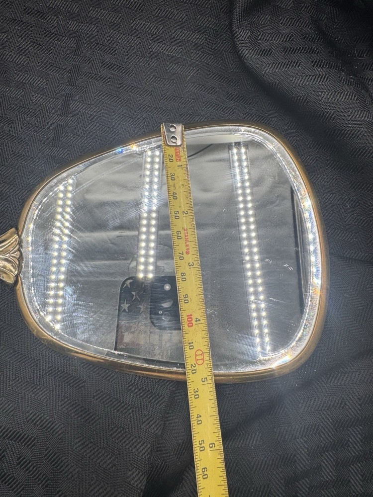 vintage hand held mirror antique