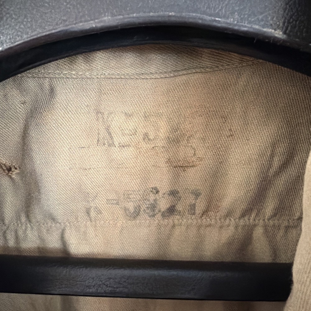 WWII USGI enlisted USArmy sergeant Khaki shirt