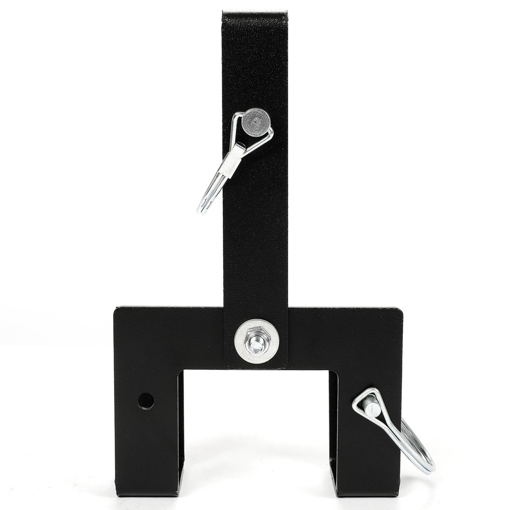 Universal Can Coupler Hitch Hook Construction 20 Inches Capacity Black Trash Can