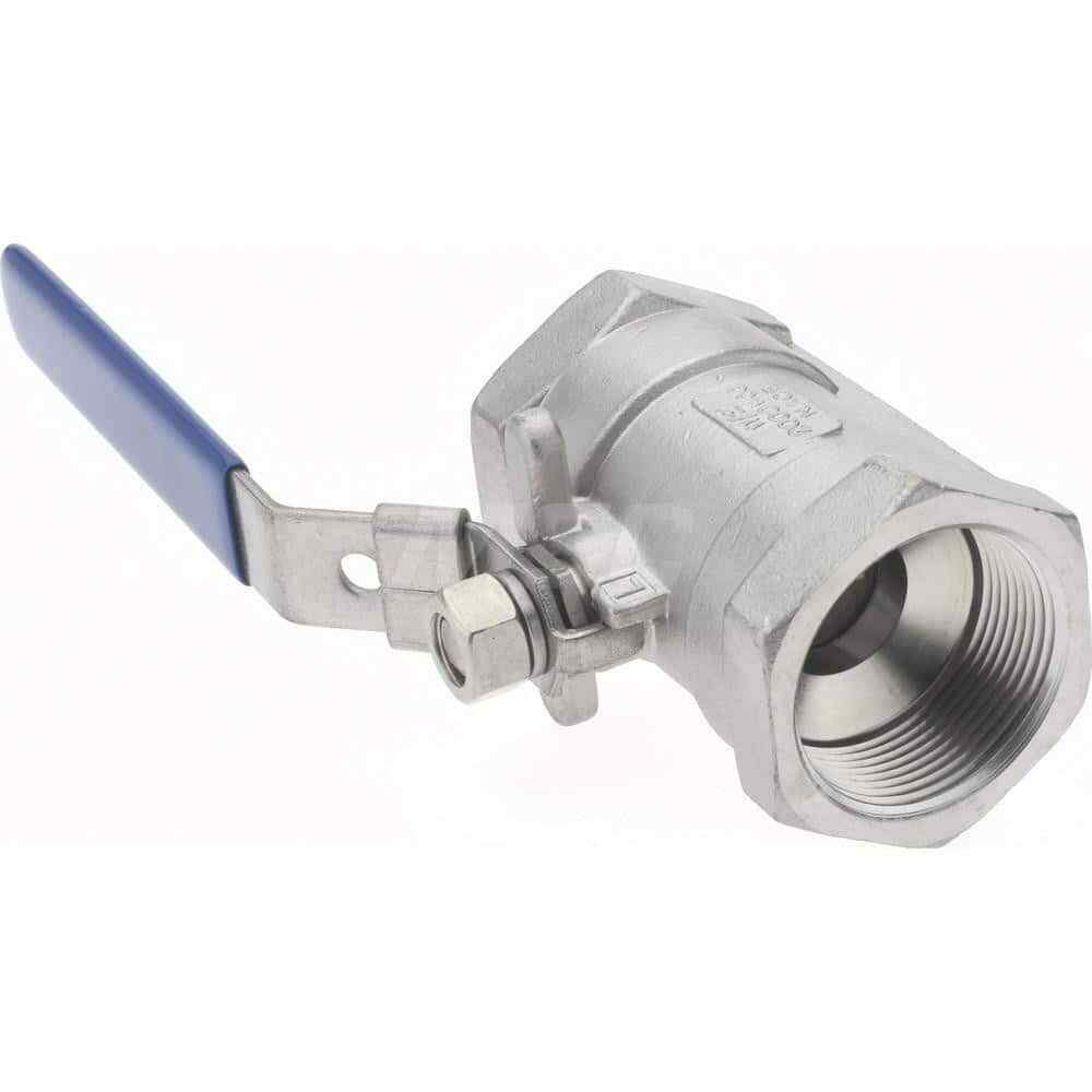Standard Manual Ball Valve: 1-1/2" Pipe NPT