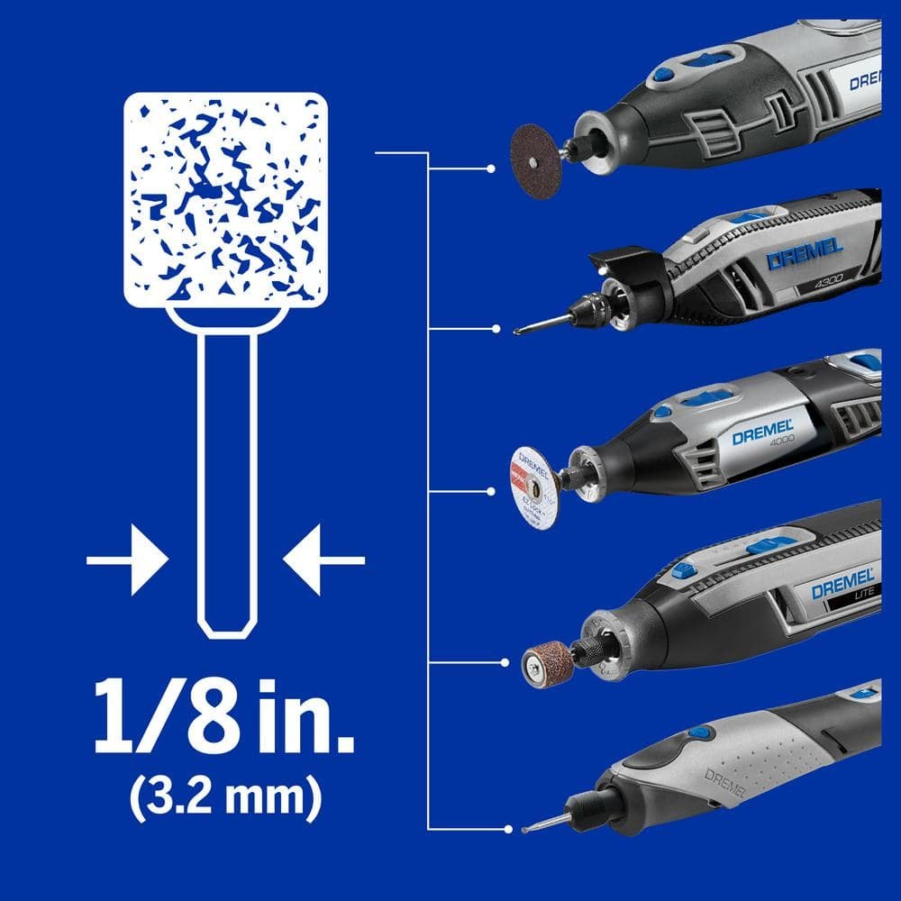 Dremel Glass and Stone Rotary Accessory Micro Kit (8-Piece)