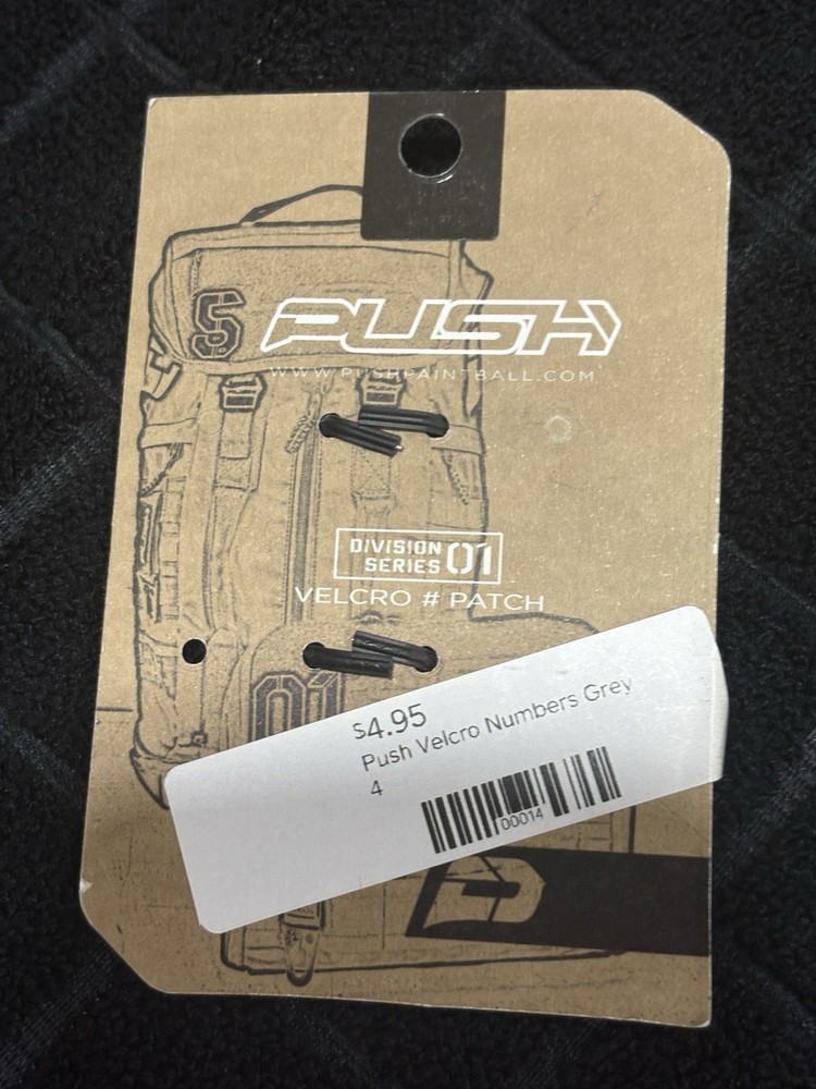 NEW Push Paintball Patch -#4- LAS