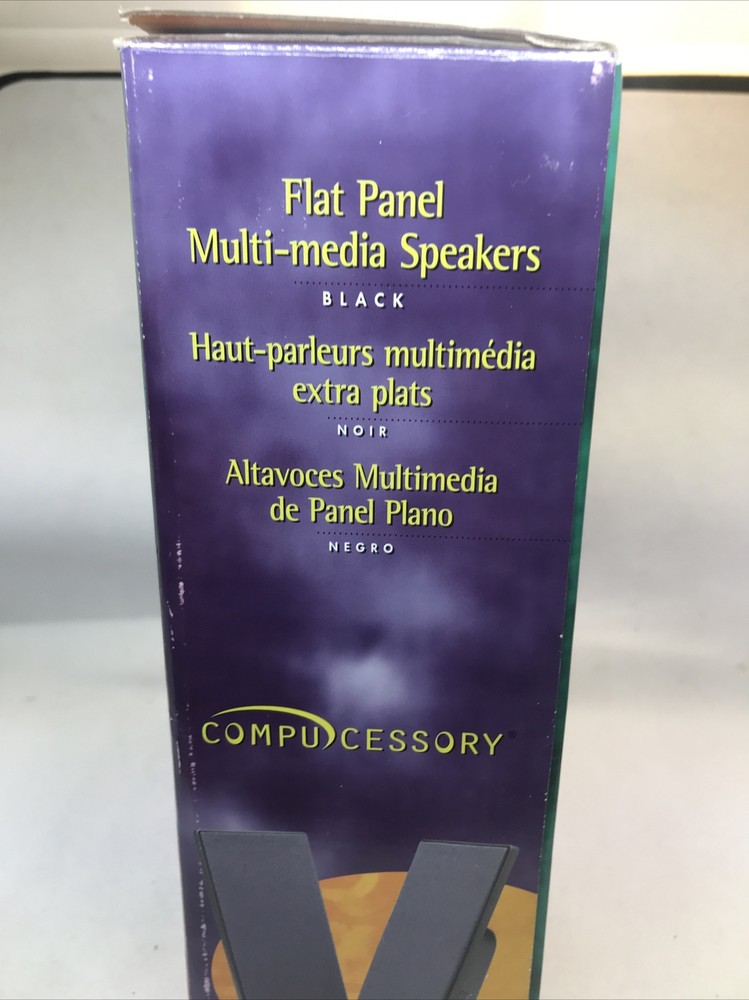 Compucessory Flat Panel Multi-media Speaker Set model 30251