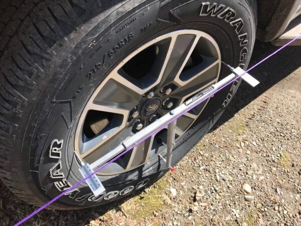 See VIDEO 2024 Toe Angle Gauge String Wheel Alignment Tool