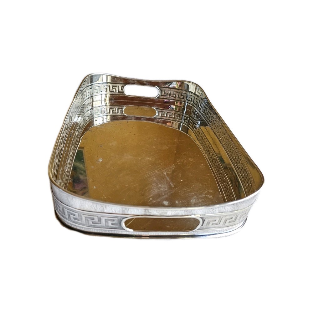 Vintage Sterling Silver Tray Gianni Versace