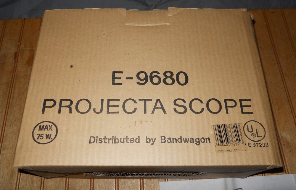 Scope E-9680 Projector w/Original Box by Bandwagon Tracing Projector
