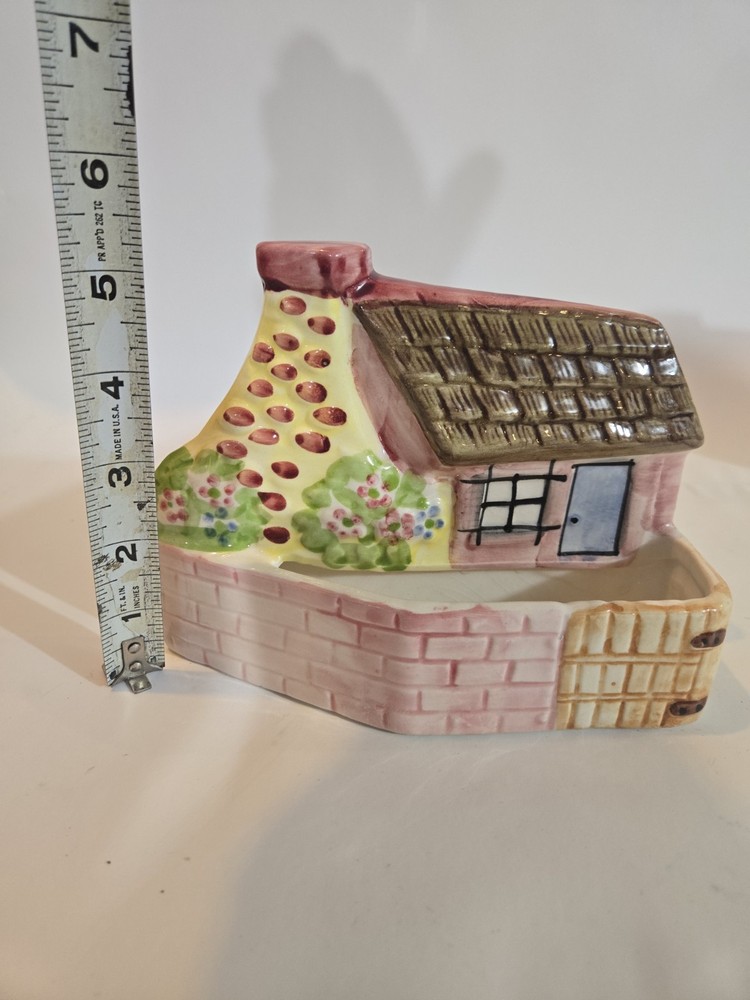 Vintage Miniature Cottage Planters