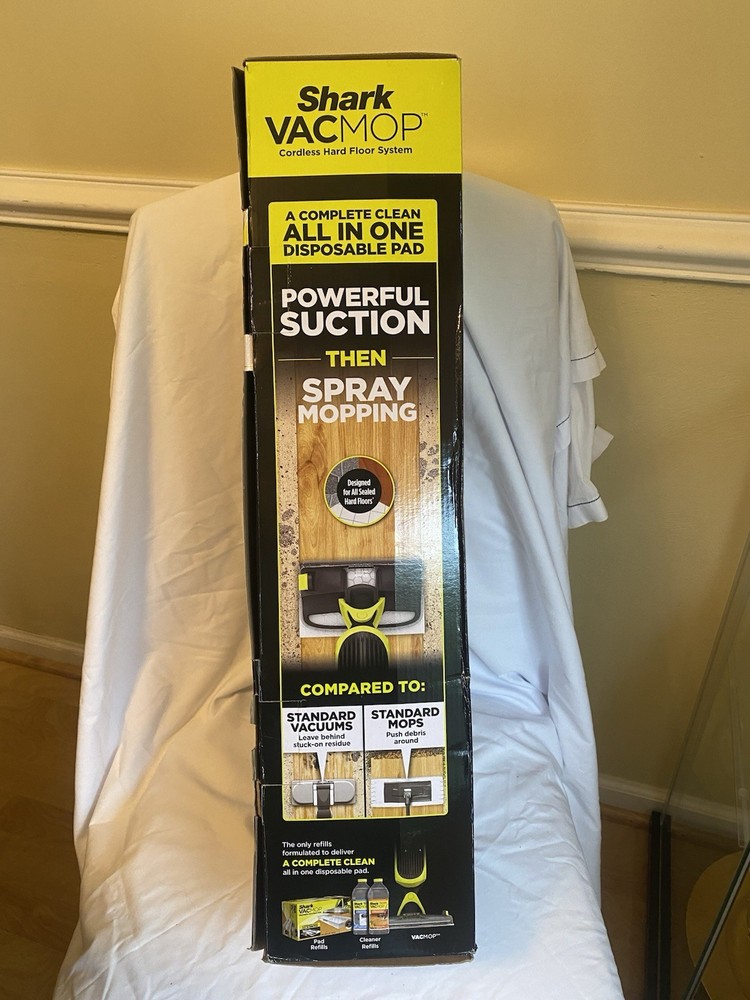 Shark VACMOP Cordless Hard Floor System w/ Disposable Microfiber Pad