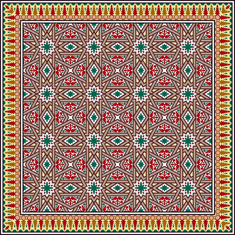 Tile Mural Barcelona Replica Pattern B065 Kitchen Backsplash Marble Ceramic