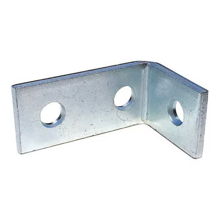 Channel Angle Bracket, Silver,  V323eg