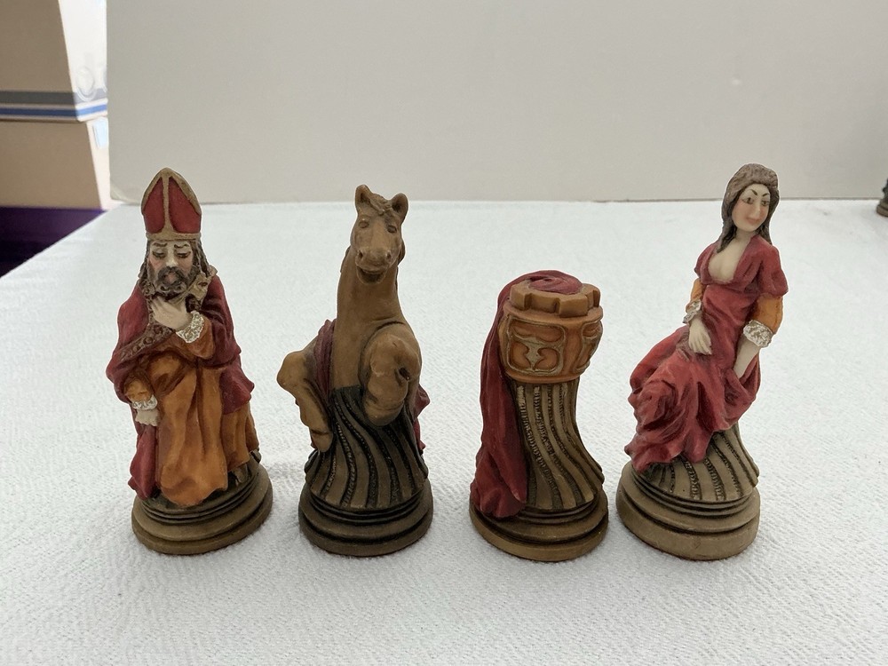 Chess Set Vintage Made In Britain
