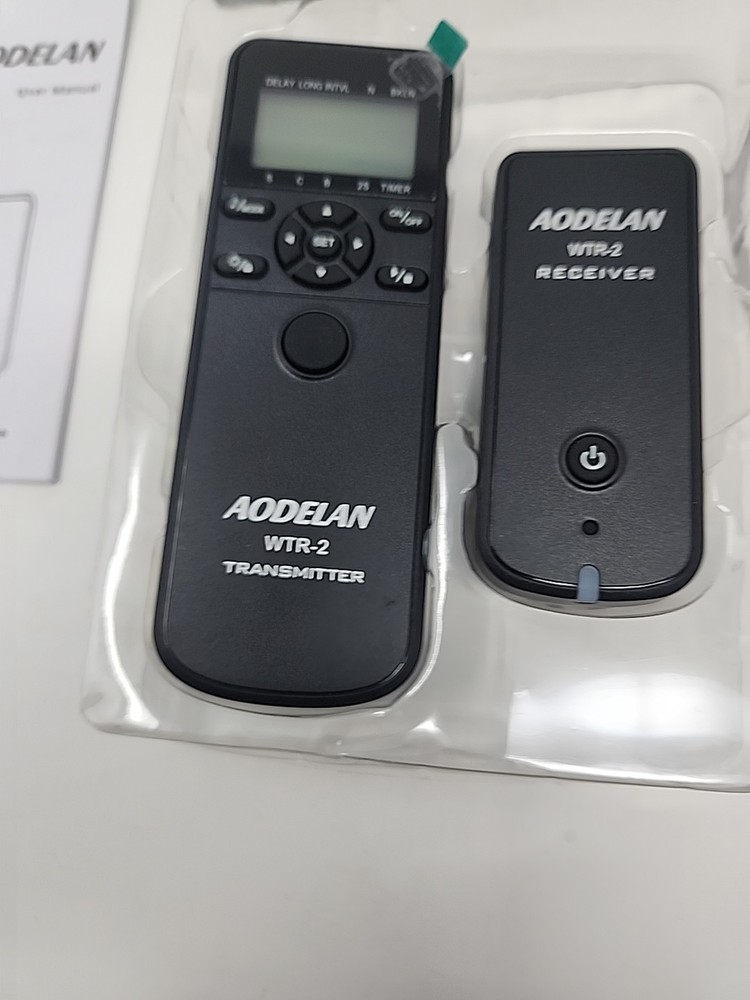 AODELAN WTR-2 Wireless Shutter Release Timer Remote Control Nikon