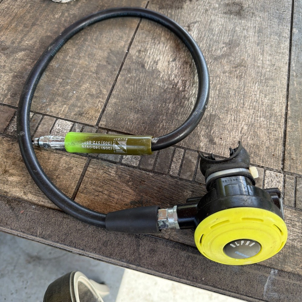 Oceanic Alpha Scuba Regulator