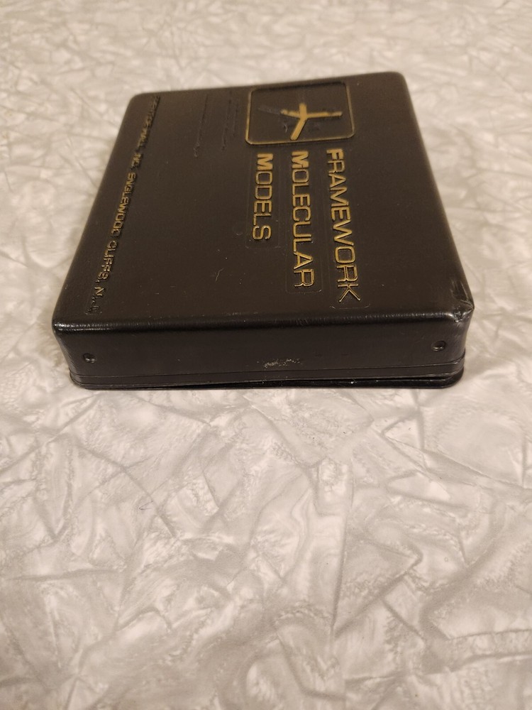 Vintage 1980 Prentice Hall Framework Molecular Models Kit Chemistry Science