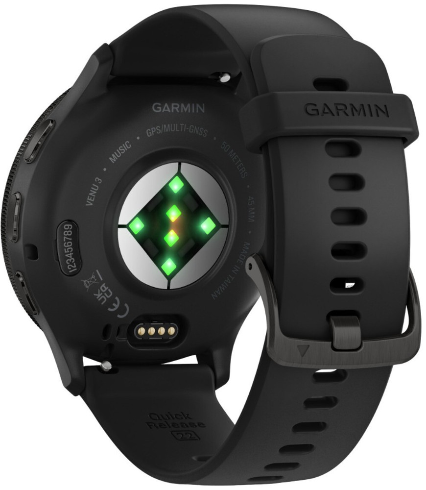 Garmin Venu 3 Smartwatch Slate Black
