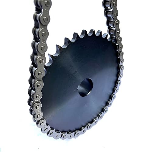 #40 Roller Chain Sprocket B Type 1" 1" Bore 36 Tooth Apply #40 Roller Chain