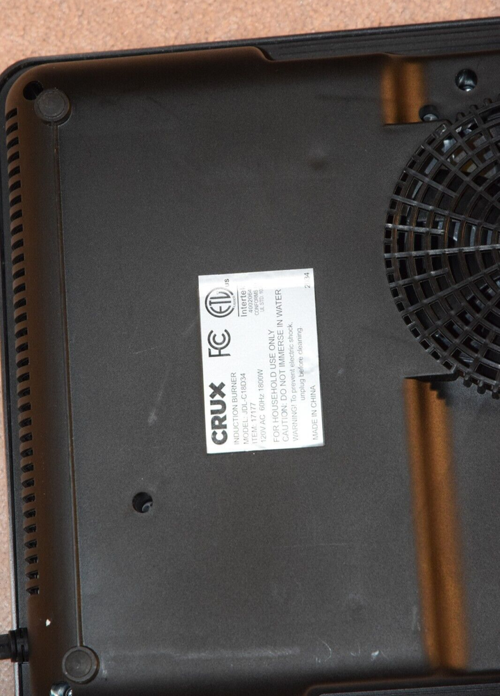 Portable Induction Cooktop, Electric Hot Plate, Programmable Single Burner