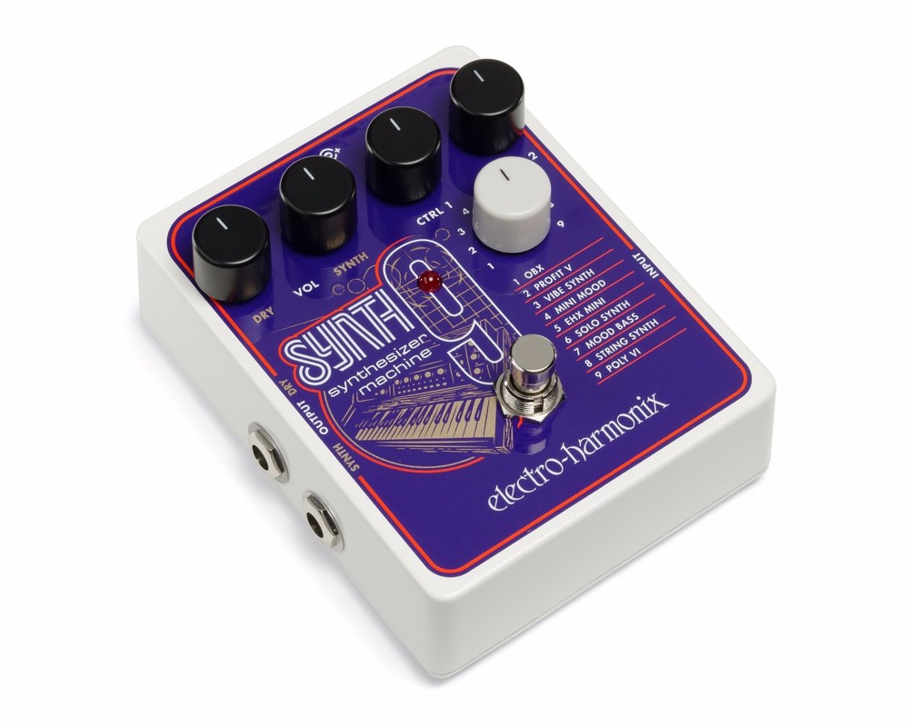 New Electro-Harmonix EHX SYNTH9 Synthesizer Machine Guitar Pedal Synth 9