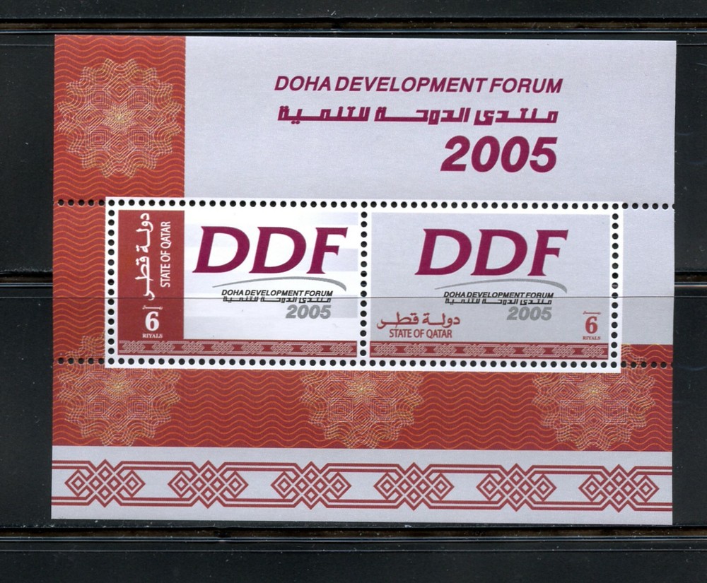 C510   Qatar  2005  Development forum   sheet    MNH