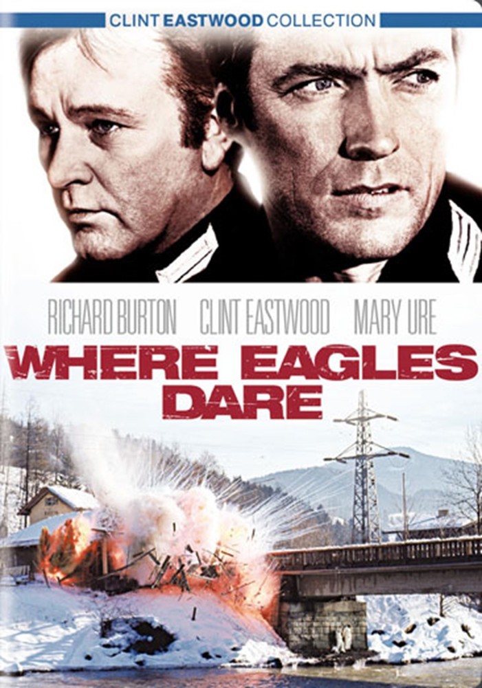 Where Eagles Dare DVD Richard Burton NEW