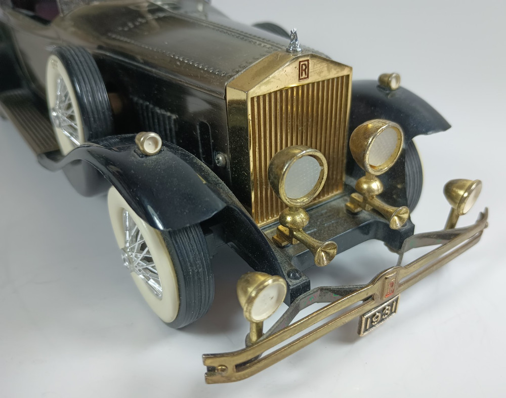 Rare Vintage Solid State 1931 ROLLS ROYCE Phantom II Replica Radio. Working!