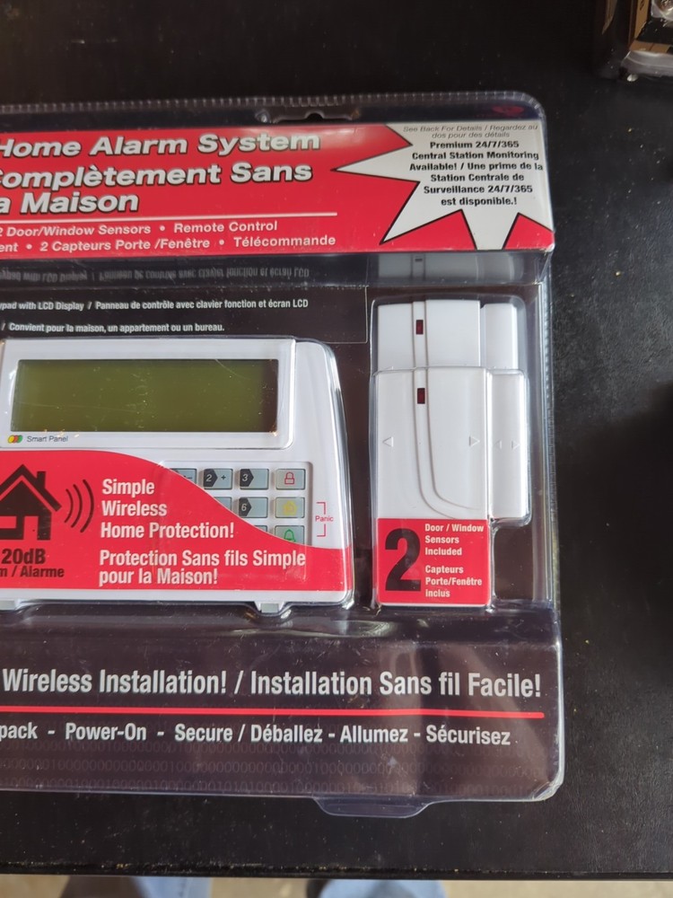 Defiant Wireless Home Security System NO Bluetooth/Internet connection required