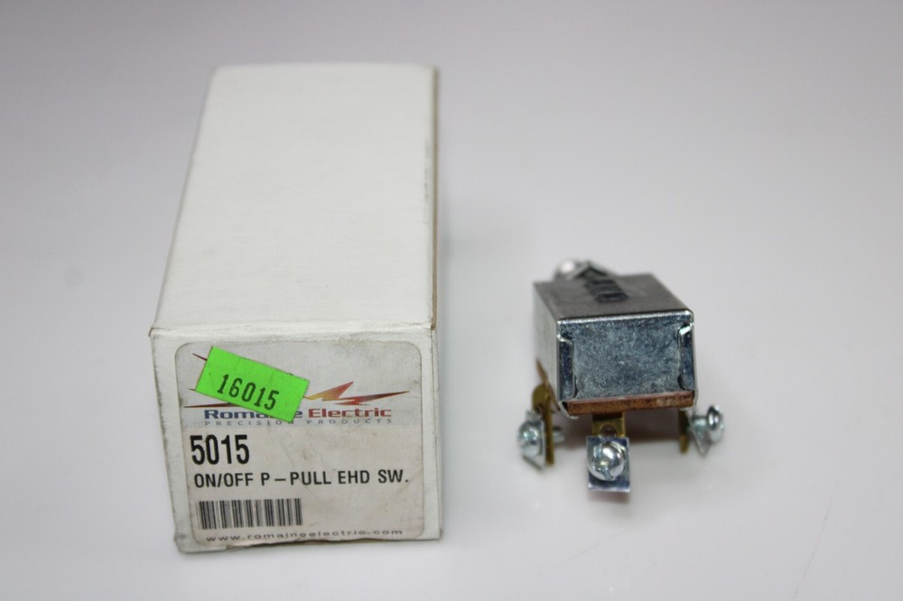 Romaine 2 Position On Off Heavy Duty Push Pull Switch for Various Applications