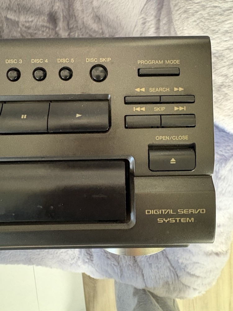 Technics SL-PD787 5 Disc Compact Disc Changer Rotary Changer System- WORKS!