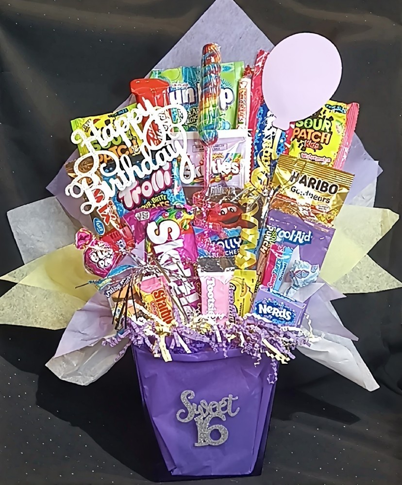 Sweet 16 Candy Bouquet