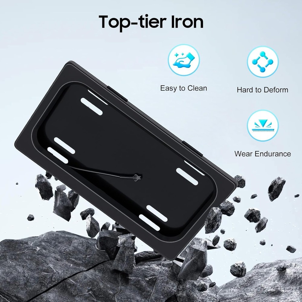 Frame, Remote Control Flip Plate Holder for Car
