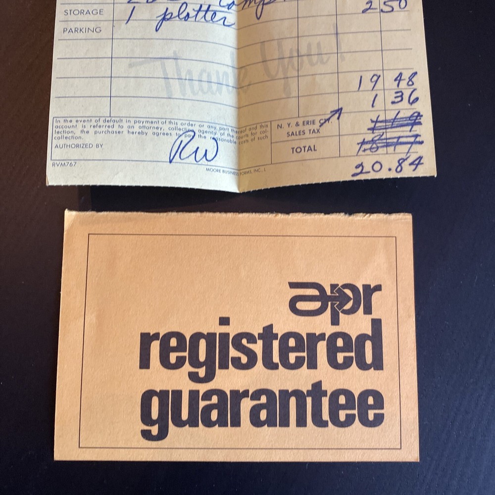 Vintage E6-B Flight Computer Aero Products Research, Inc. 1973 Bundle Manual +