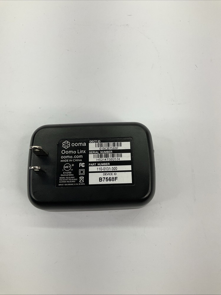 OOMA Linx Wireless Phone Jack for Ooma Telo (Read Description)