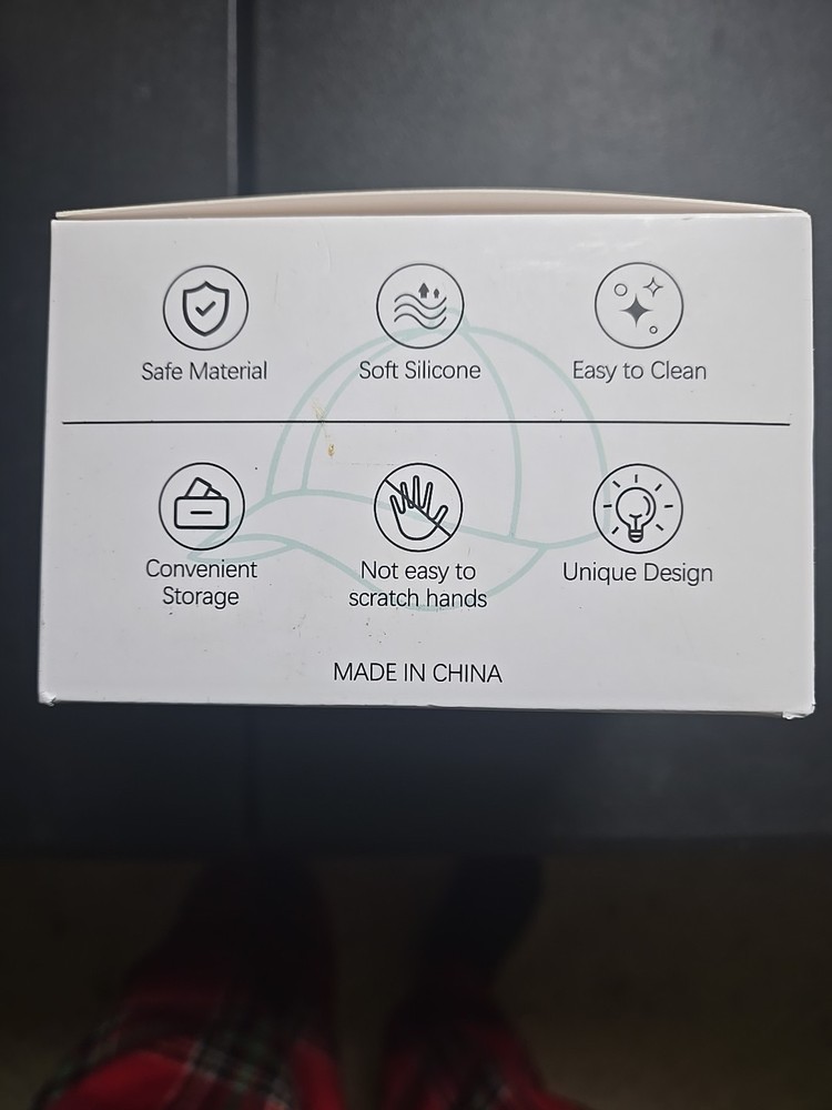 Silicone CAP Rack, 2-in-1 Function, Grey