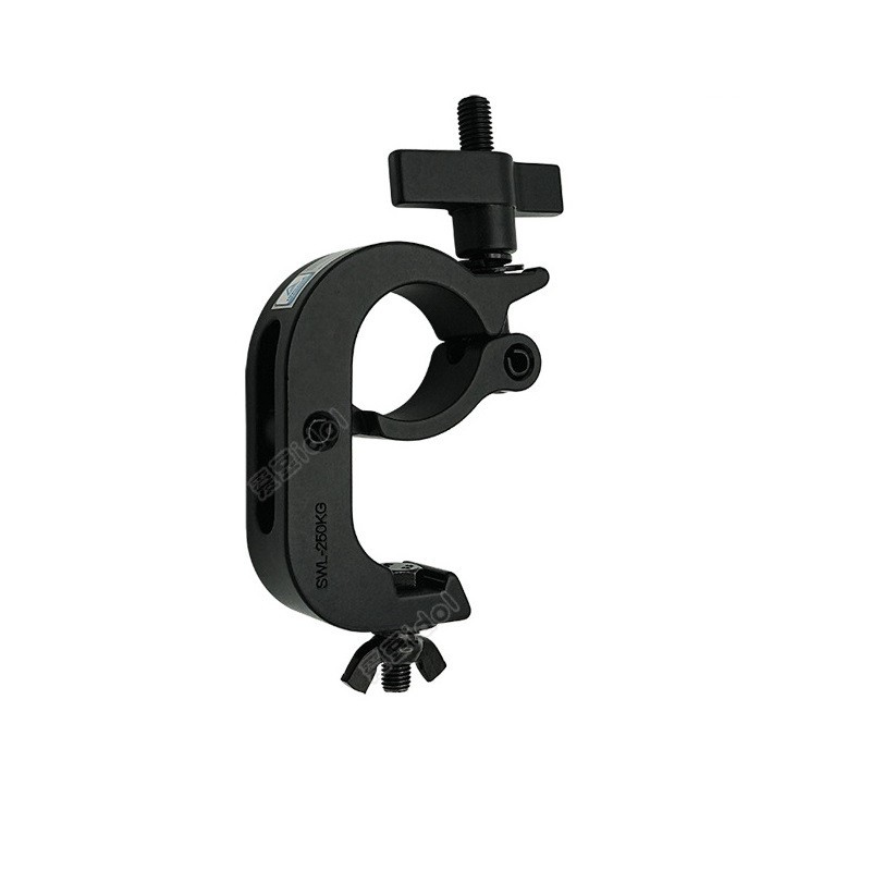 2-count Wide Range 42-51mm Trigger Clamp DJ Stage Equipment Mounting Hook