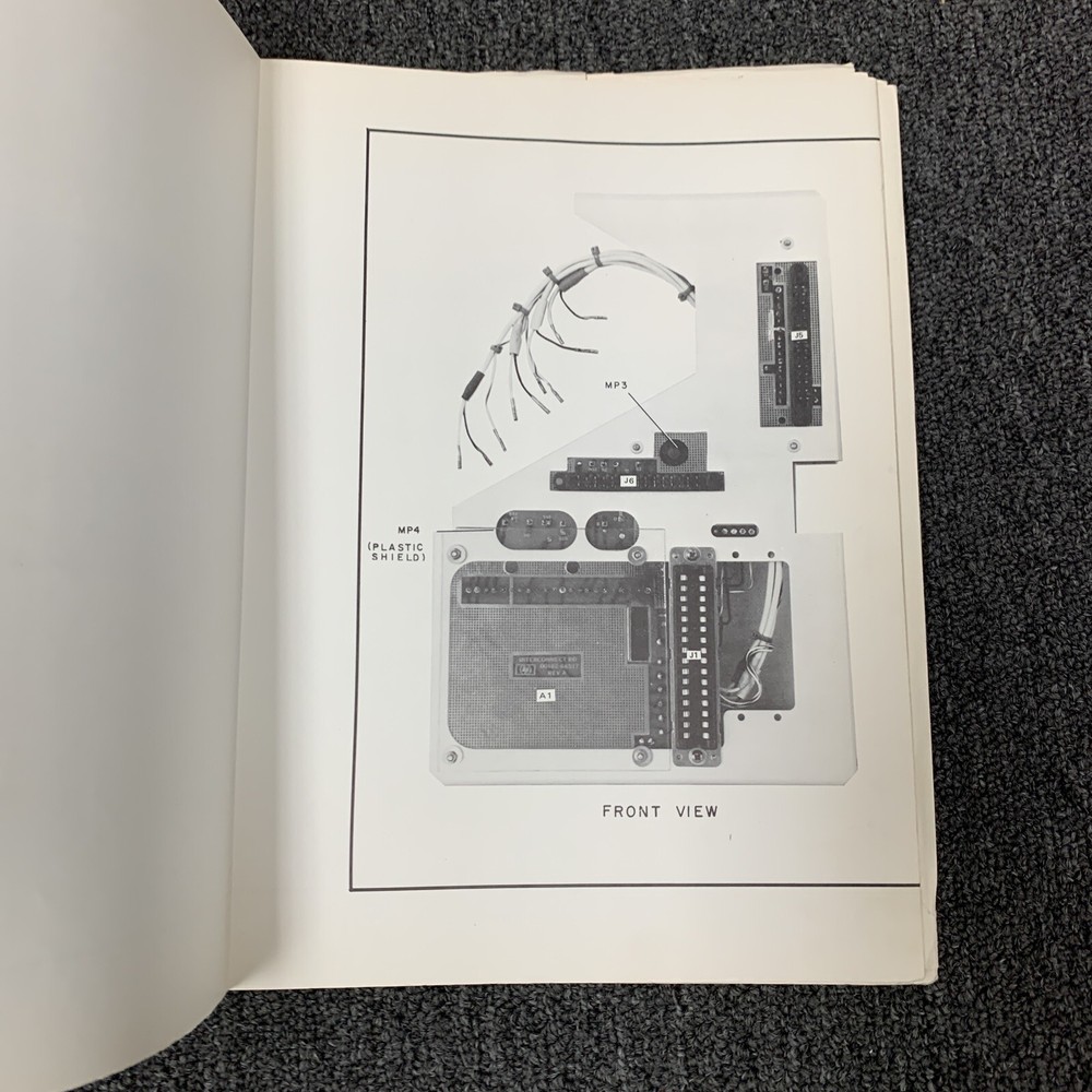 HP 182C Oscilloscope Operating and Servicing Manual 00182-90904
