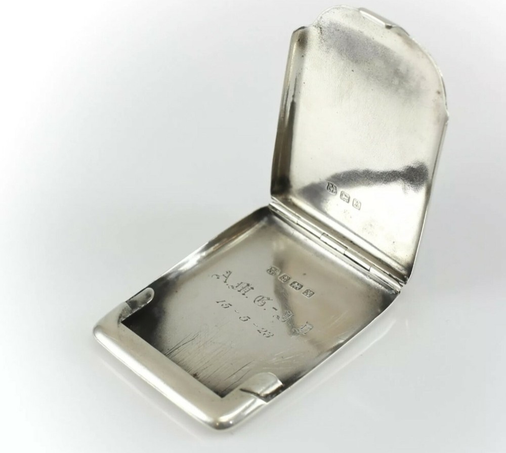William Neale & Sons Ltd Birmingham. Hallmarked antique match case