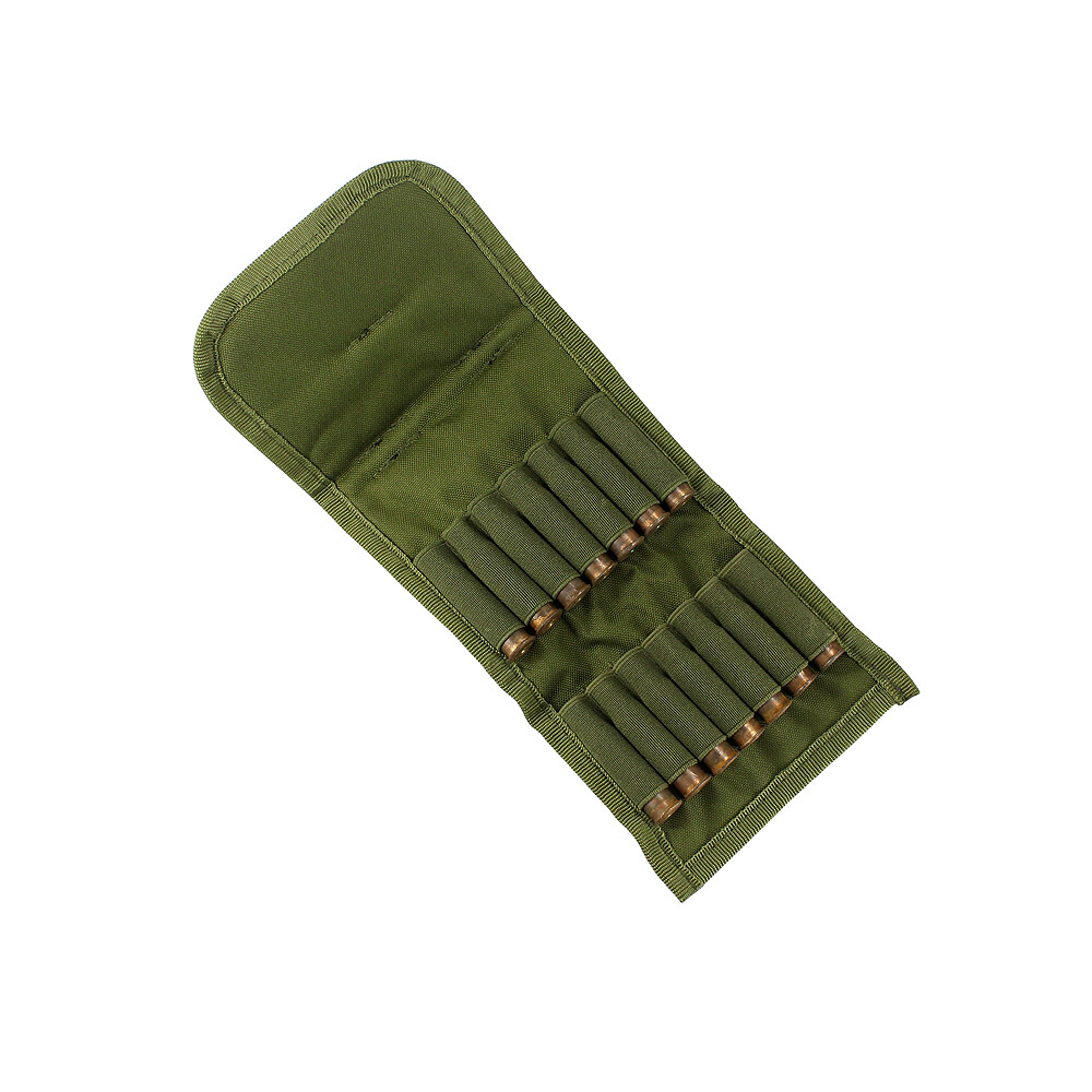 Tactical Molle 14 Round Shells Holder Folding Multifunctional Carrier Ammo Pouch