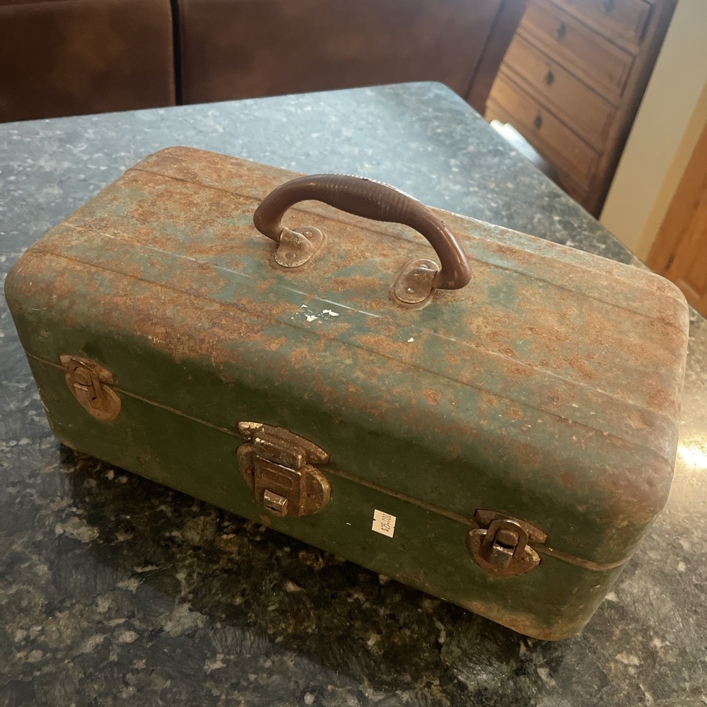 Vintage Union Tool/Tackle Box Steel