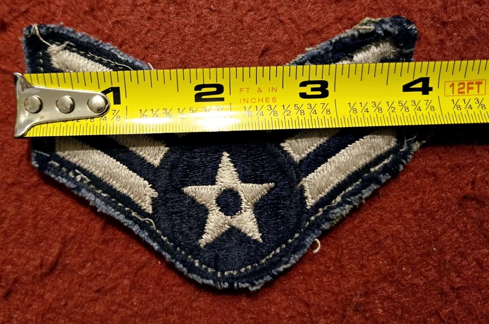 Off Uniform US Airforce USAF Airman 1ST Class SSI Rank Patch