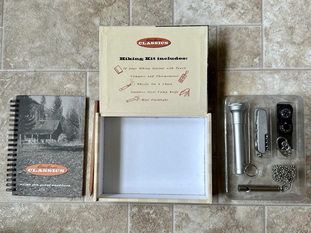 Vintage Eddie Bauer Classics Hiking Kit