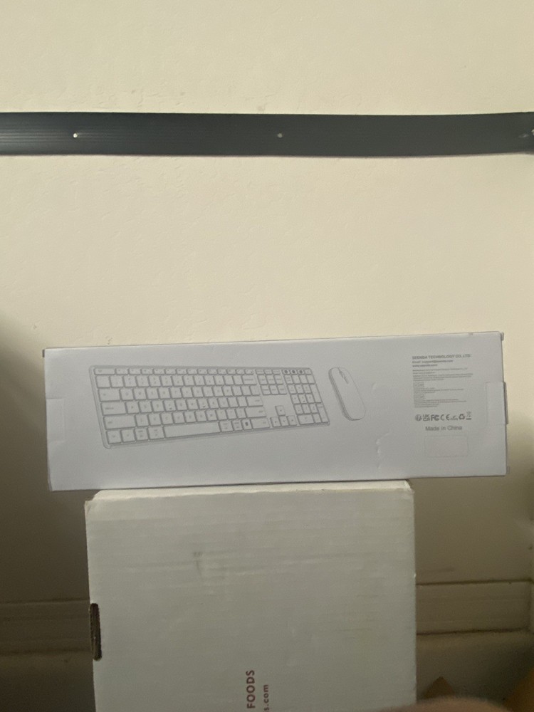 Seenda Bluetooth Keyboard And Mouse Combo, Rechargeable Slim Wireless