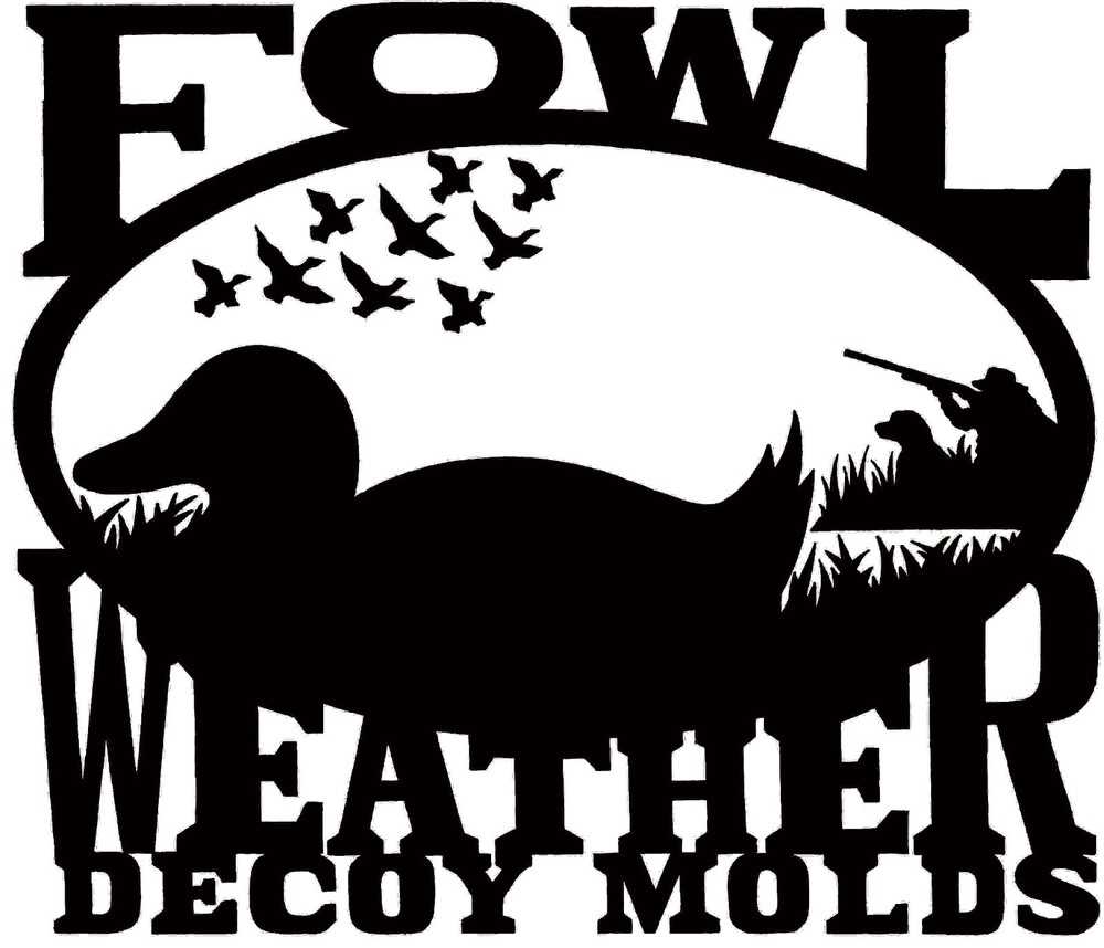 Duck Decoy Body Mold - Puddle Duck - Large